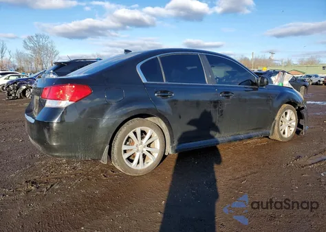 2013 Subaru Legacy 2.5I Premium из США, поврежденный, VIN 4S3BMBH62D3028811